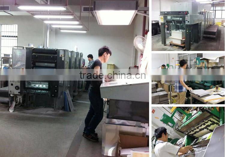 Pretty custom size natural brown square paper carton box