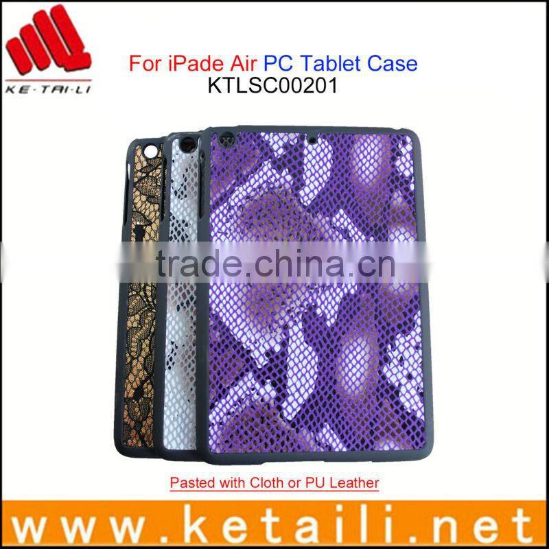 For iPad Air 2 PC Tablet Case Pasted Leather Made in China