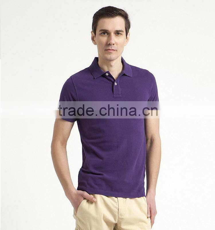 wholesale Custom mandarin collar man polo shirt