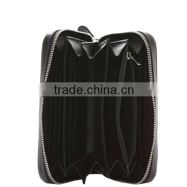 New Style Rfid Blocking Genuine Leather Wallet