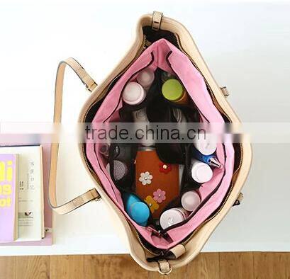 420D polyester with PVC coating travel cosmetic pouch