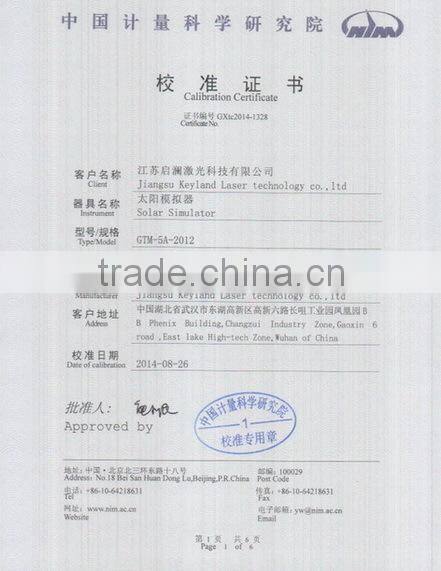 Flash Solar Panel Tester For Solar Panel Manufacturing Plant