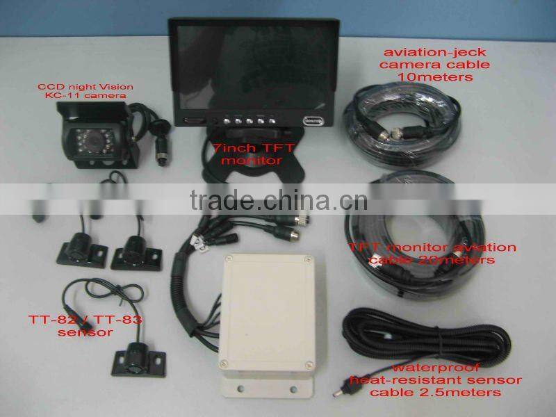 reverse camera parking sensor truck