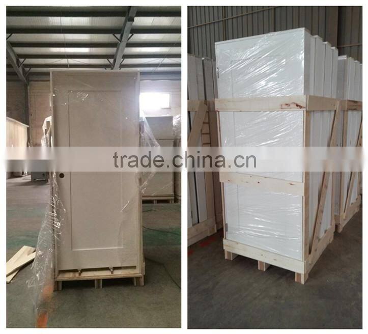 3 Panel White Primed Bedroom Doors