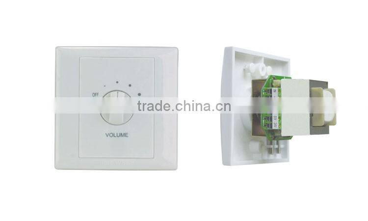 VT-006 series public address speaker remote audio 6w 60w wall volume control switch for sale