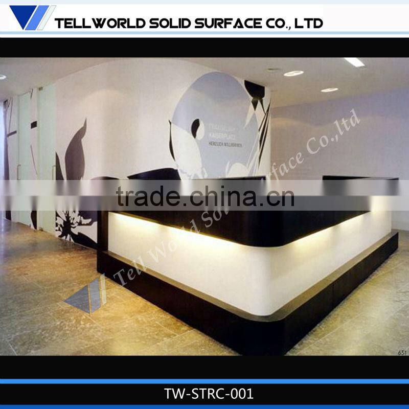 2014 TW High Quality Modern office reception table design