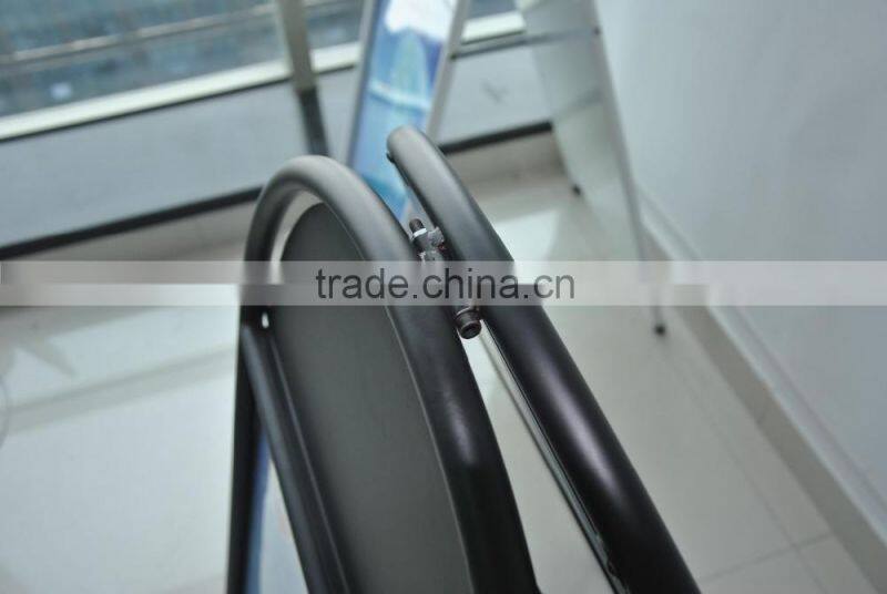 powder coated metal double sides poster stand A board pavement sign 22*28
