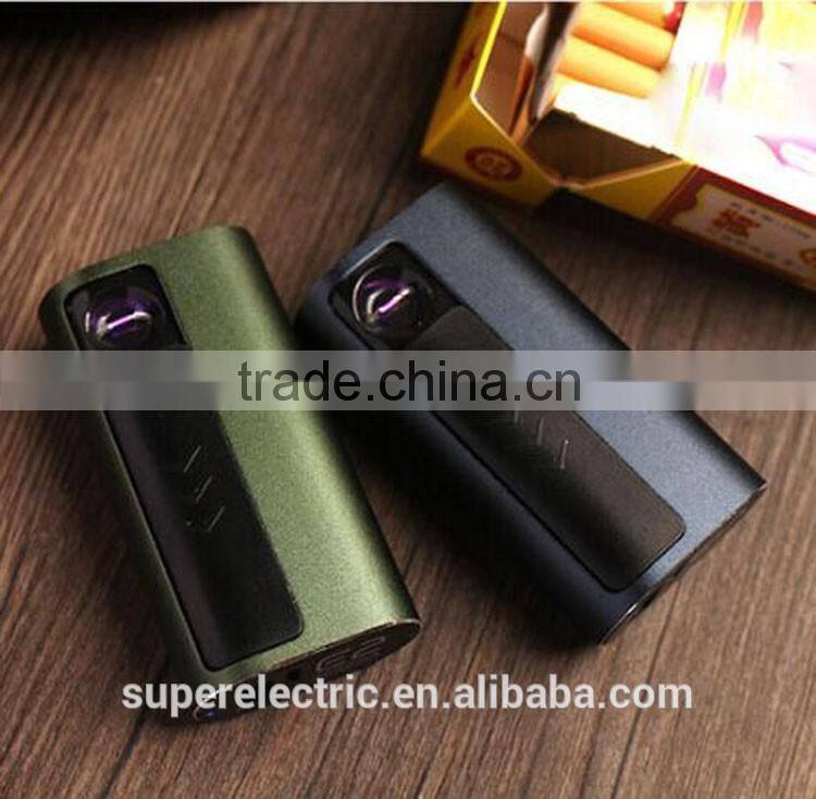 Professional design usb chargered lights with security lock alloy led electric torch lighter