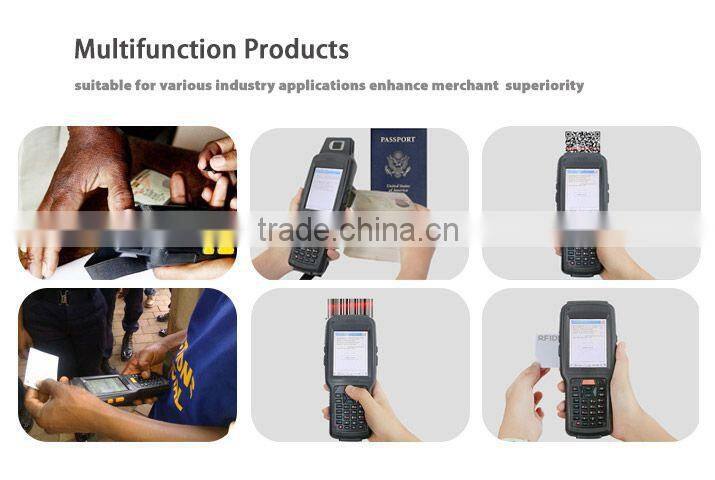 Good quality touch screen handheld PDA/POS barcode scaner