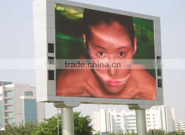 P16 round high resolution xxxx videos led display screen for advertising