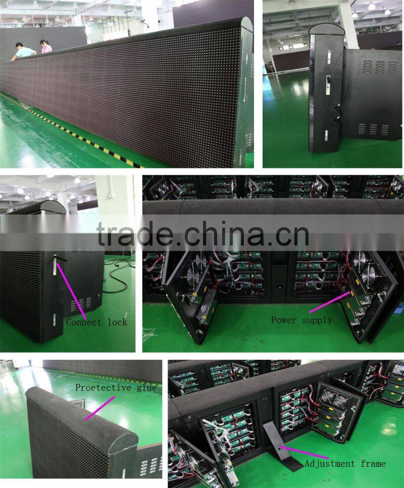 Shanghai hot sale P10 P16 football stadium led display soccer scoreboard
