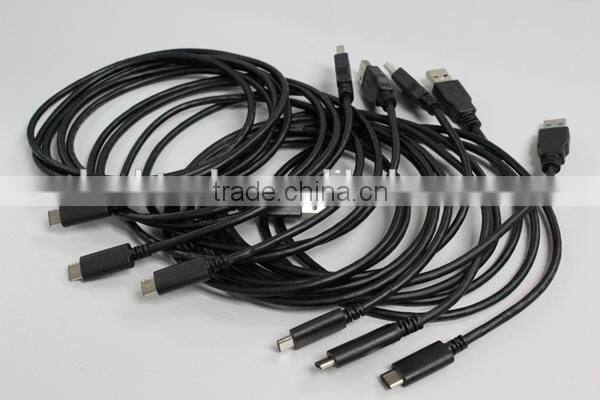 Colorful multi cable type c to c, 10Gbps High speed