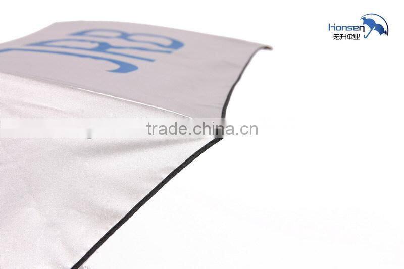 high quality 190T Nylon Fabric Material auto open and auto close umbrella folding umbrella sun protect umbrella