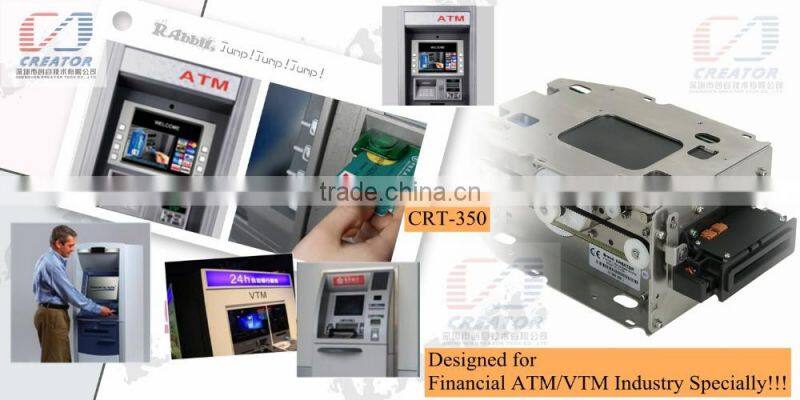 Motor Hybrid IC/RFID/Magnetic Card Writer and Reader CRT-350