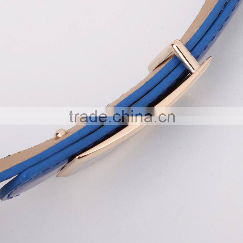 2015 spring and summer wild Korean version of the simple pin buckle wide belt