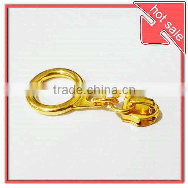 metal zipper pulls, zipper slider with ring