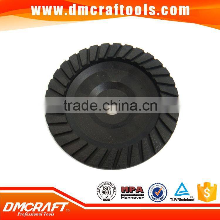 Turbo Row Diamond Grinding cup Wheel