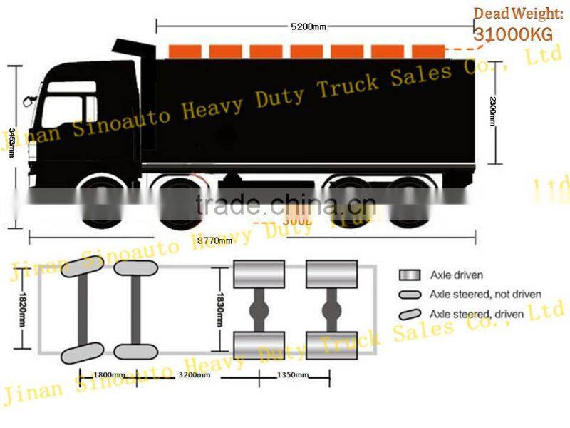 high quality famous brand sinotruk howo7 4x2/6x4/8x4 dump/tipper heavy truck for sale