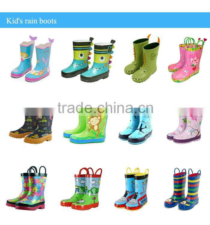 bulk wholesale high quality black dog wellington shoes