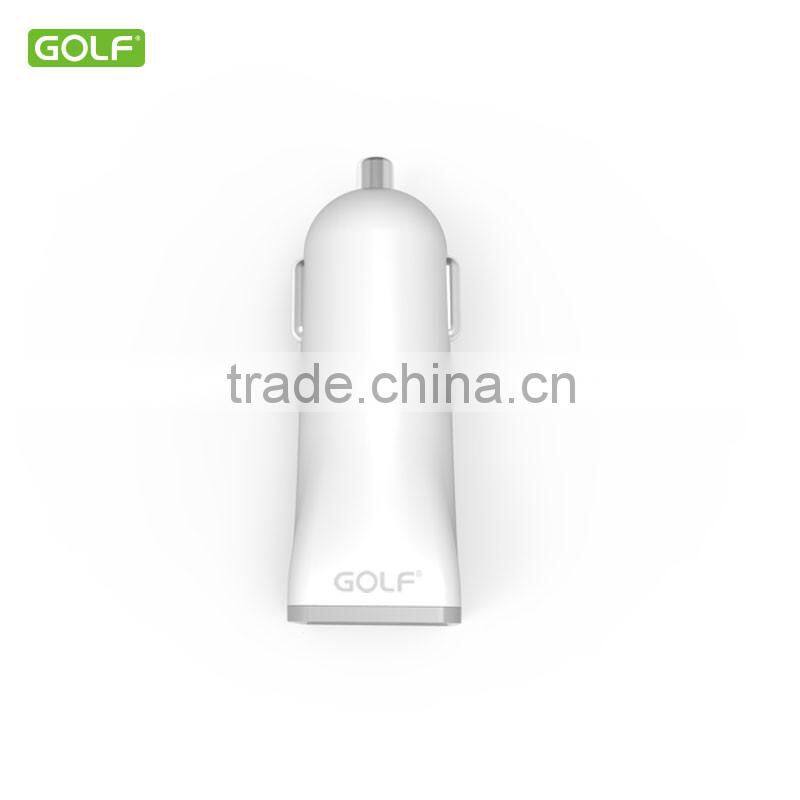 Portable cheap car charger 5V 1A Single Car Charger with 1 USB Port GOLF easy use car charger