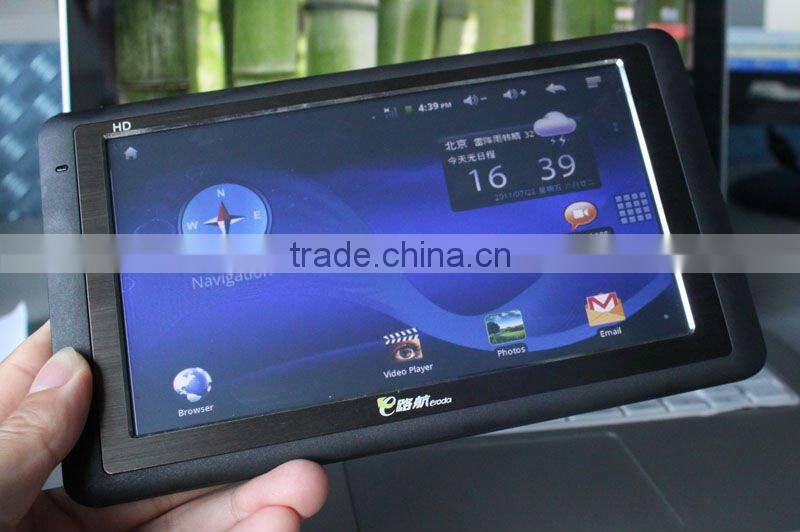 Andriod 2.2 gps navigation7''MID 800MHz/Flash10.1/3G/wifi GPS function,car recorder