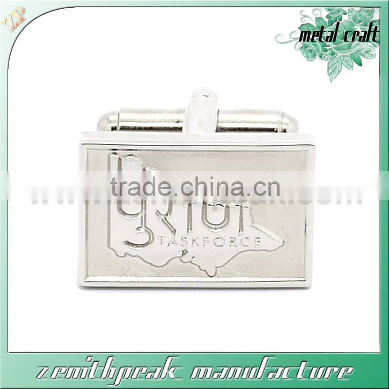 metal cufflink with customized logo