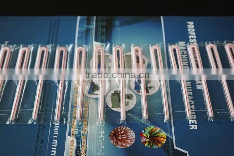 033 U shape drinking straw making machines