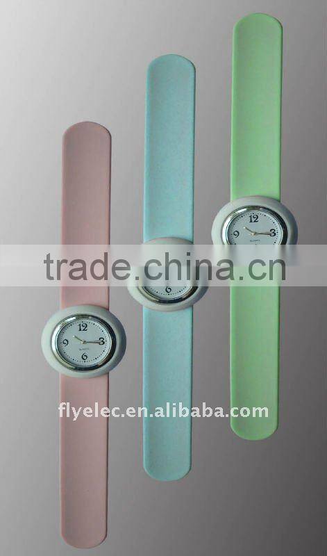 Silicone Fashion Slap Watch