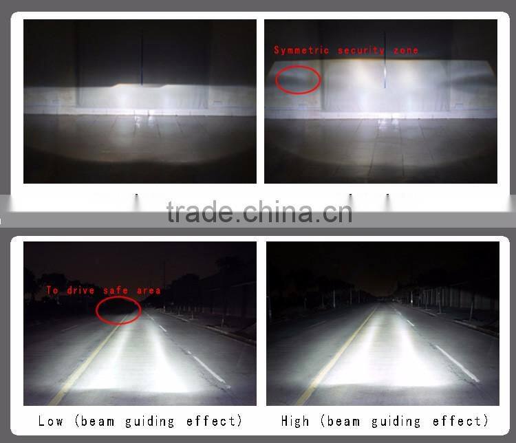 High performance and low defective bi-xenon projective lens hid auto headlight