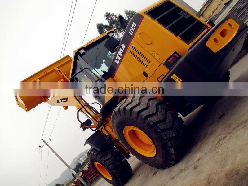 5 ton wheel loader price cheap with double lifting arms