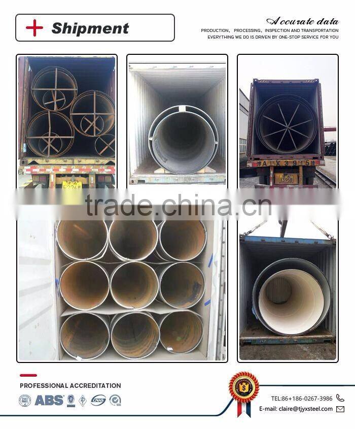 Petroleum pipe / sewage pipe / spiral welded steel pipe