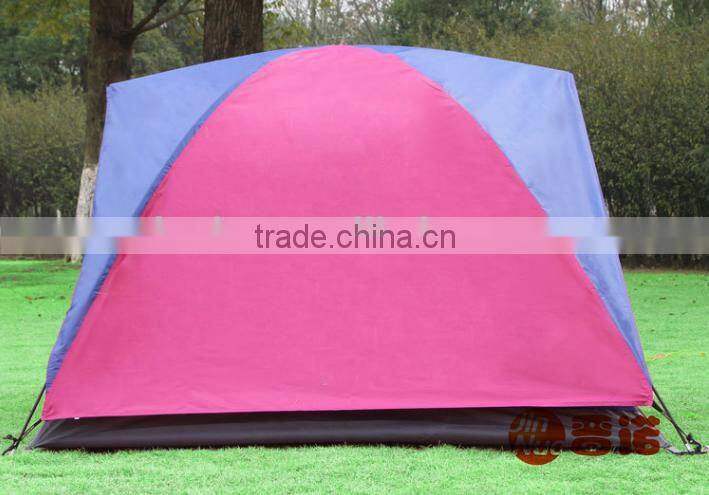 2 Person Double Layer Single Door Camping Tent