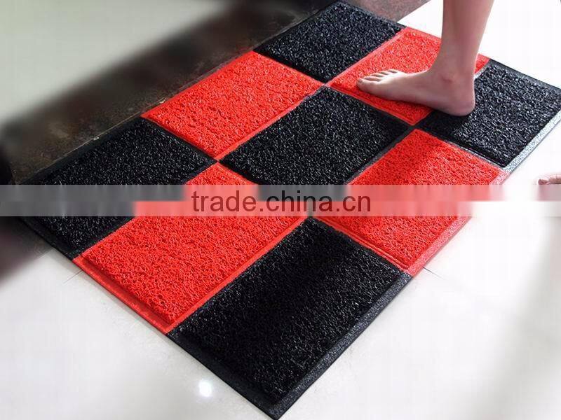 Non-slip bath mat waterproof coil
