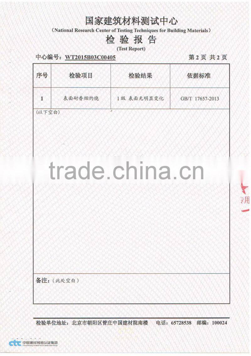 hot sale eco-friendly and cheapest moisture proof anti-cigarette wood plastic laminate vinyl flooring