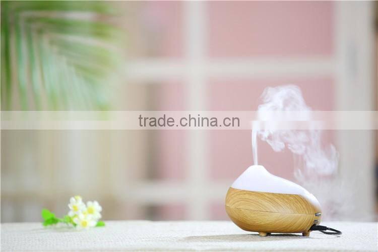 Aromatherapy electric essential oil diffuser with color led lights