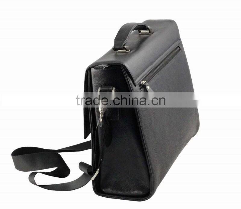 Top grade fashion men's briefcase,Genuine leather briefcase,Business briefcase,High quality briefcase with handles and one band