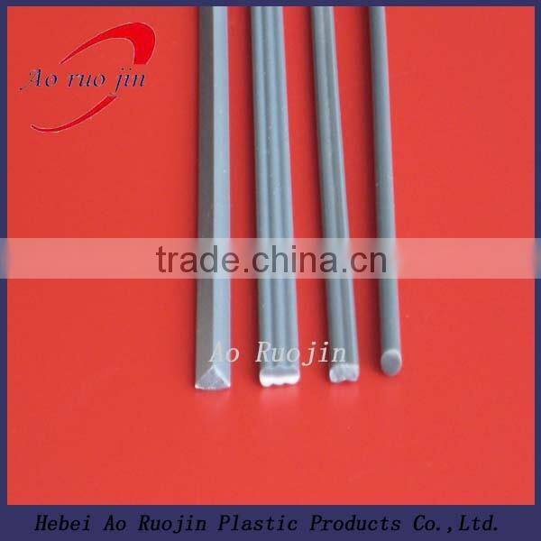 white/grey pvc plastic welding rod