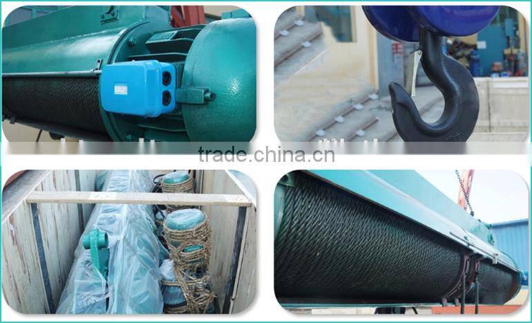 2015 Mini Electric Hoist 220V/110V Wire Rope Electric Block Hoist
