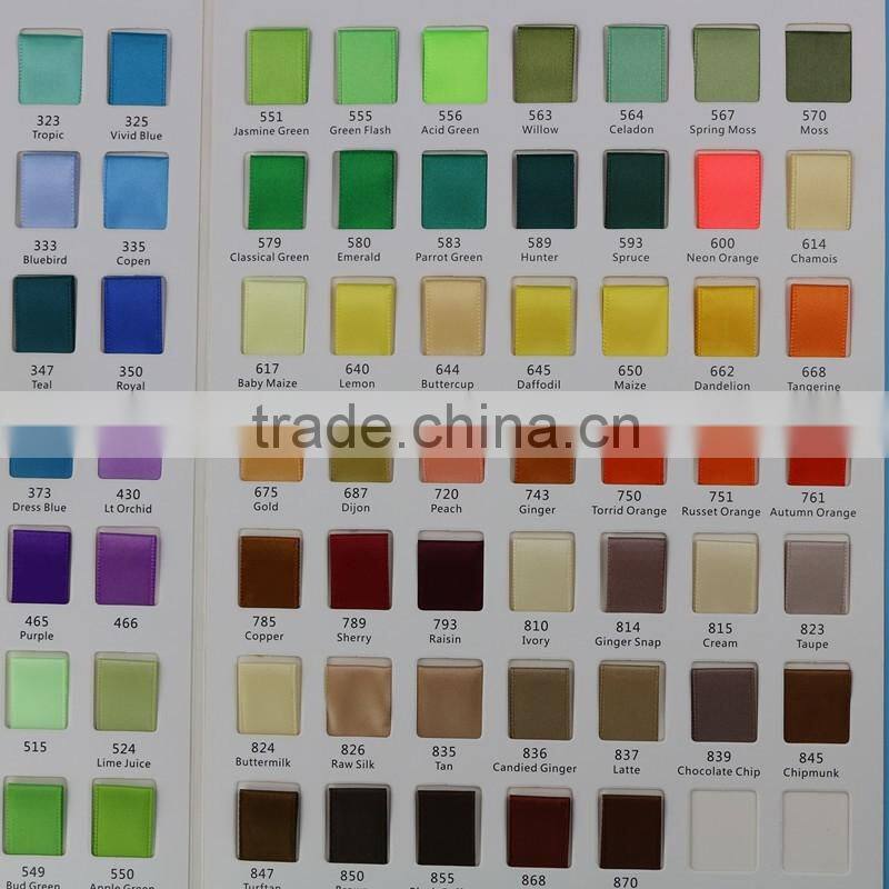 Factory Wholesale TiffanyBlue Color Polyester Satin Ribbon For Top Grade Gift Box Packing