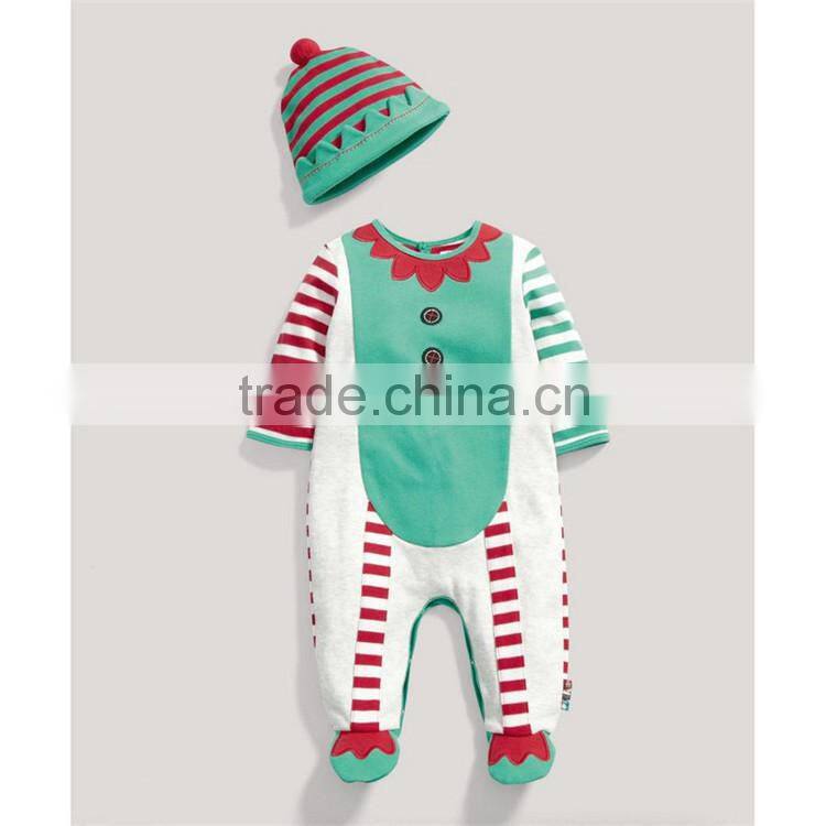 trade assurance New fashion hot sale wholesale kids party costume Christmas elf costume for sale