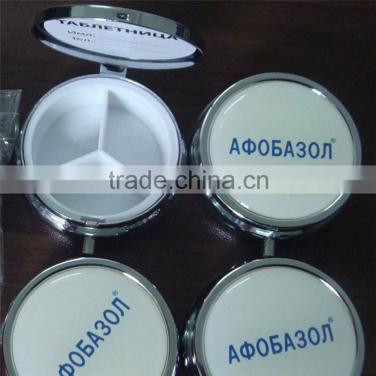 Epoxy Pillbox portable pill box