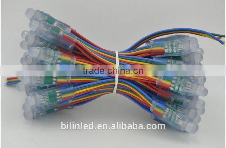 12mm RGB LED digital pixel ucs1903 waterproof for outdoor sign light