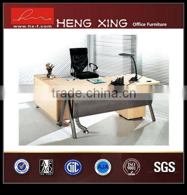 Top level new design wood panel computer table