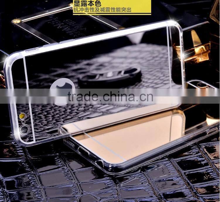 Luxury Ultra-thin TPU Mirror For iPhone 6 6s Mirror Case