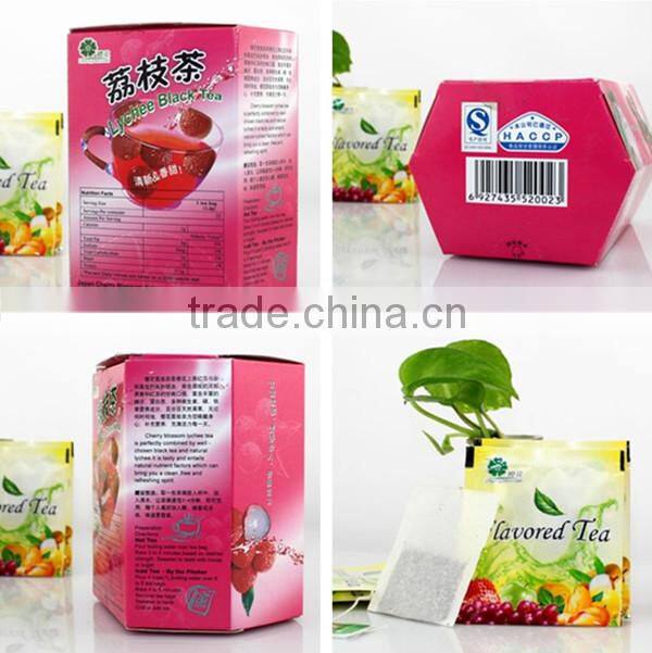 Organic tea lychee fruit tea fruit flavor tea