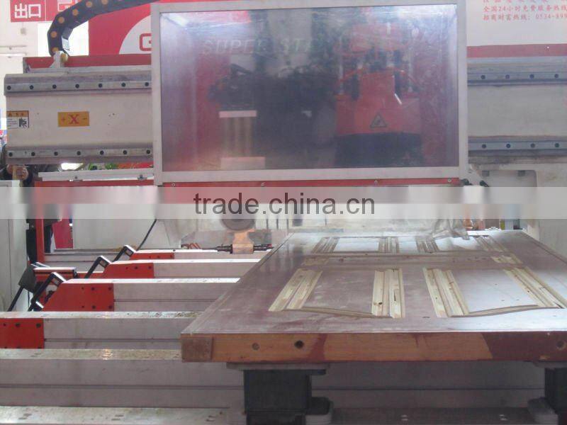 multi function cnc woodworking center for wood furniture making