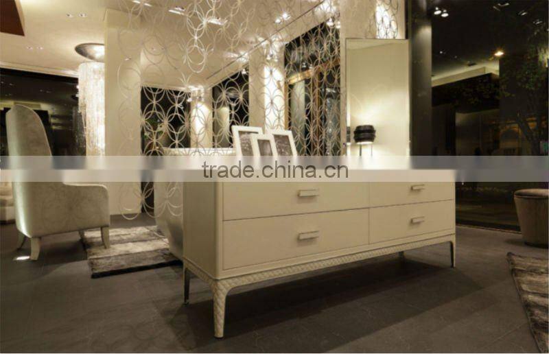 LASER CUT METAL SCREEN FOR DECORATION OF EXTERIOR AND INTERIOR