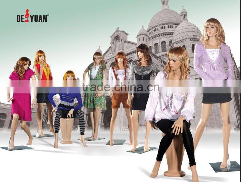 Cheap Fashion Female Window Mannequins Display