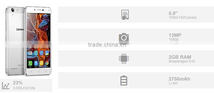 5.0 inch Quad-core android low price China mobile phone cell phone lenovo K5 Plus