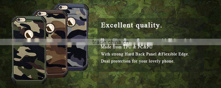 High Impact Camouflage Tree Skin 3 in 1 Hybrid Shockproof defender cover cases for Huawei P8